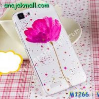 M1266-20 เคสแข็ง Vivo Y27 ลาย Pink Flower II