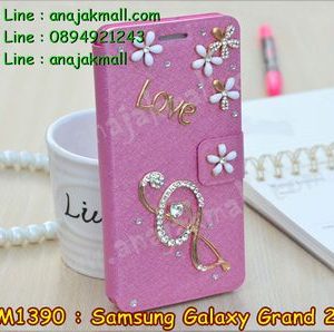 M1390-07 เคสฝาพับประดับ Samsung Galaxy Grand 2 ลาย Music I