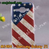 M1484-17 เคสแข็ง Samsung Galaxy J1 ลาย Flag III