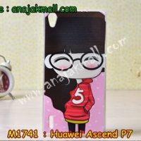 M1741-05 เคสยาง Huawei Ascend P7 ลายฟินนี่