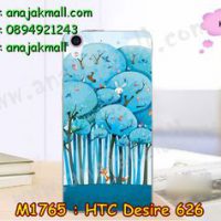 M1765-19 เคสยาง HTC Desire 626 ลาย Bluemon