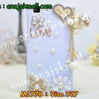 M1778-01 เคสประดับ Vivo Y27 ลาย Love