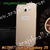 M1797-01 เคสอลูมิเนียม Samsung Galaxy J5 สีทอง B