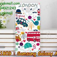 M1809-13 เคสแข็ง Samsung Galaxy A8 ลาย London