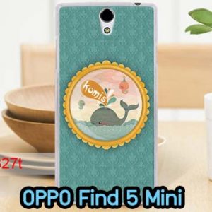 M609-01 เคสแข็ง OPPO Find 5 Mini – R827 ลายปลาวาฬ