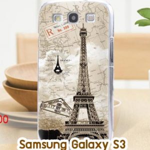 M725-12 เคสแข็ง Samsung Galaxy S3 ลายหอไอเฟล