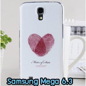 M904-07 เคสแข็ง Samsung Mega 6.3 ลาย Heart