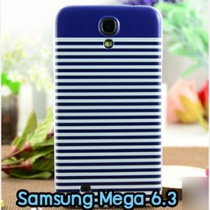 M904-09 เคสแข็ง Samsung Mega 6.3 ลาย Blue