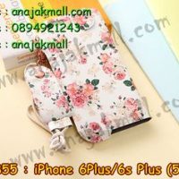 M2855-09 ซองหนัง iPhone 6 Plus/6s plus ลาย Flower I