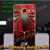 M2887-10 เคสแข็ง Samsung Galaxy A7 (2017) ลาย Spider