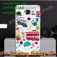 M2887-11 เคสแข็ง Samsung Galaxy A7 (2017) ลาย London