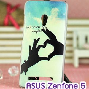 M747-03 เคสแข็ง ASUS ZenFone 5 ลาย My Heart