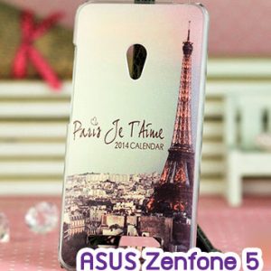 M747-04 เคสแข็ง ASUS ZenFone 5 ลายหอไอเฟล II