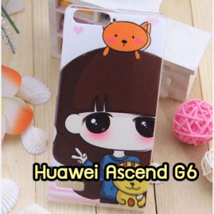 M958-21 เคสแข็ง Huawei Ascend G6 ลายเนโกะจัง