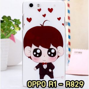 M677-19 เคสแข็ง OPPO R1 – R829 ลายฟุคุโบะ