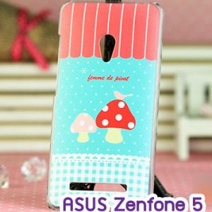 M747-07 เคสแข็ง ASUS ZenFone 5 ลาย Mushroom