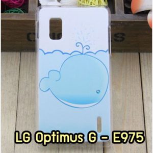 M1007-07 เคสแข็ง LG Optimus G - E975 ลายปลาวาฬ