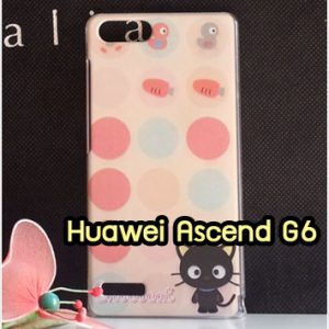 M958-28 เคสแข็ง Huawei Ascend G6 ลาย Black Cat
