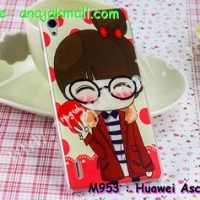 M953-32 เคสแข็ง Huawei Ascend P7 ลาย Hi Girl