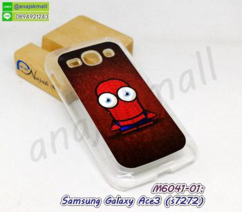 M6041-01 เคสแข็ง Samsung Galaxy Ace3 ลาย Spider Man I