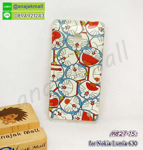 M827-15 เคส Nokia Lumia 630 ลาย DoraDora574 กรอบพลาสติกโนเกียลูเมีย630