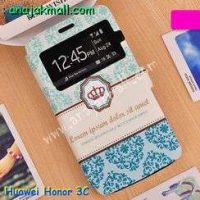 M1059-03 เคสโชว์เบอร์ Huawei Honor 3C ลาย Graphic I