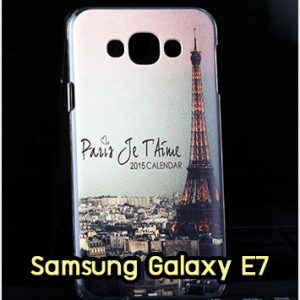 M1323-10 เคสแข็ง Samsung Galaxy E7 ลายหอไอเฟล II