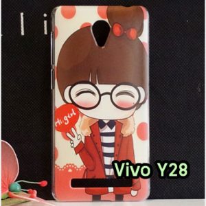 M1194-15 เคสแข็ง Vivo Y28 ลาย Hi Girl