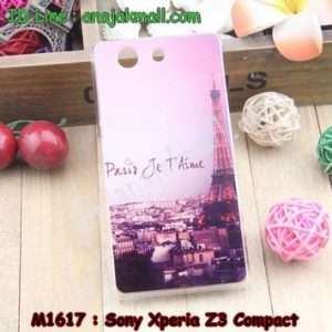 M1617-01 เคสแข็ง Sony Xperia Z3 Compact ลายหอไอเฟล II