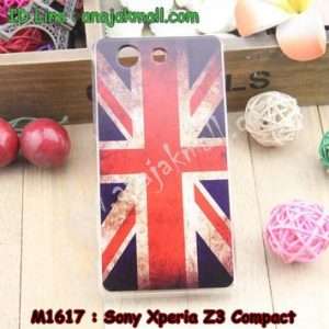 M1617-09 เคสแข็ง Sony Xperia Z3 Compact ลาย Flag I