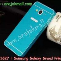 M1627-03 เคสอลูมิเนียม Samsung Galaxy Grand Prime สีฟ้า B