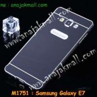 M1751-05 เคสอลูมิเนียม Samsung Galaxy E7 สีดำ B