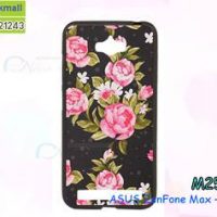 M2526-30 เคสยางดำ ASUS ZenFone Max (ZC550KL) ลาย Flower II