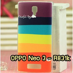 M870-32 เคสแข็ง OPPO Neo3/Neo5 ลาย Colorfull Day