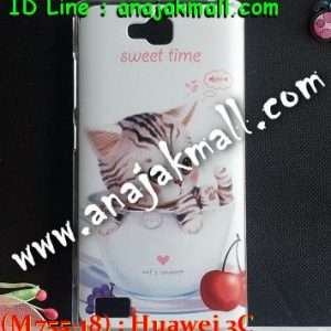 M755-18 เคสแข็ง Huawei Honor 3C ลาย Sweet Time