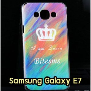 M1323-07 เคสแข็ง Samsung Galaxy E7 ลาย Bitesms
