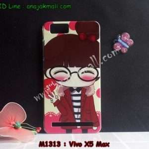 M1313-15 เคสแข็ง Vivo X5 Max ลาย Hi Girl