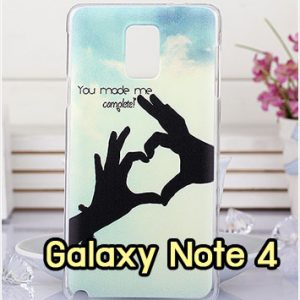 M999-03 เคสแข็ง Samsung Galaxy Note 4 ลาย My Heart