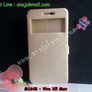 M1643-02 เคสโชว์เบอร์ Vivo X5 Max สีทอง