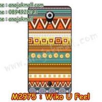 M2975-17 เคสยาง Wiko U Feel ลาย Graphic II