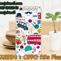 M2994-13 เคสแข็ง OPPO R9S Plus ลาย London