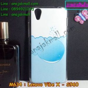 M634-11 เคสแข็ง Lenovo Vibe X ลายปลาวาฬ