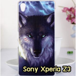 M1002-01 เคสแข็ง Sony Xperia Z3 ลาย Wolf
