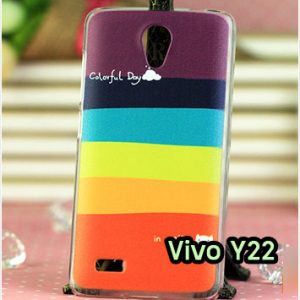 M1157-13 เคสแข็ง Vivo Y22 ลาย Colorfull Day