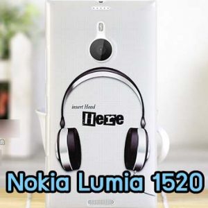 M666-03 เคสแข็ง Nokia Lumia 1520 ลาย Music