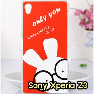 M1002-02 เคสแข็ง Sony Xperia Z3 ลาย Only You