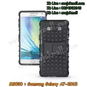 M3030-04 เคสทูโทน Samsung Galaxy A7 สีดำ