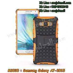 M3030-08 เคสทูโทน Samsung Galaxy A7 สีส้ม
