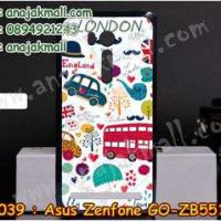 M3039-09 เคสแข็ง Asus Zenfone GO-ZB551KL ลาย London