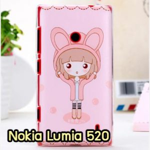 M912-08 เคสแข็ง Nokia Lumia 520 ลาย Fox